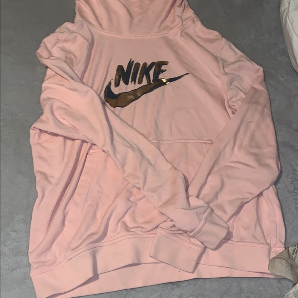 Nike turtleneck hoodie